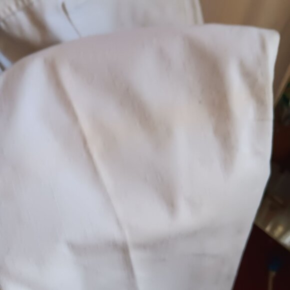 38x31 Men's Vintage Jeans 1960's White Cotton Bootcut Mod Garage Band Talon zip - Picture 6 of 9